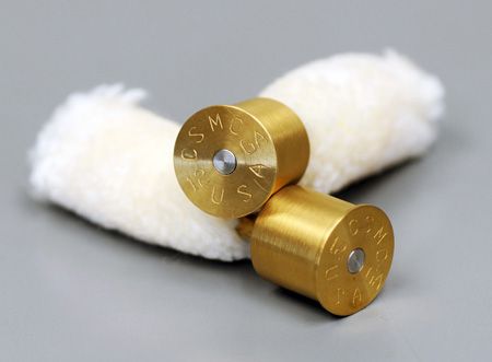 Pro Shot Brass Snap Caps W/ Wool Mops 20 Gauge 2pk 20SC for sale online 