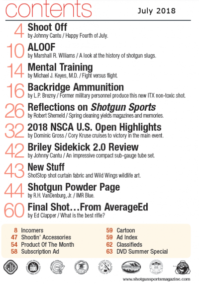 July 2018 Back Issue