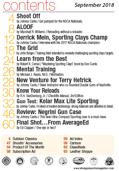 September 2018 Back Issue