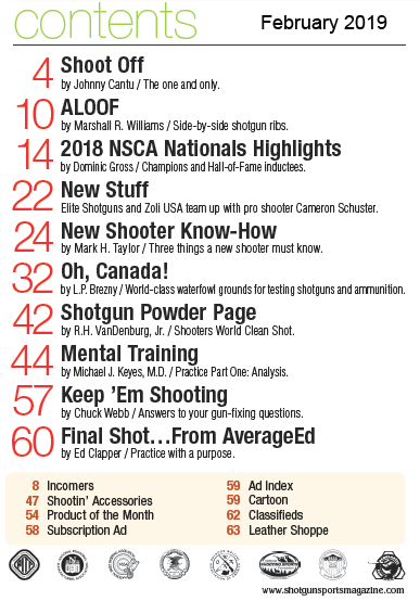 February 2019 Back Issue