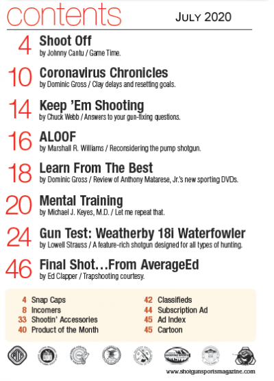 July 2020 Back Issue