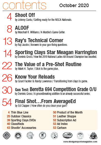 October 2020 Back Issue