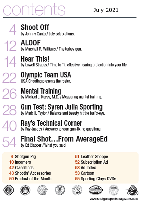 July 2021 Back Issue