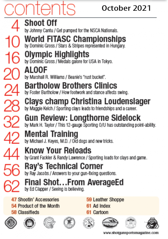 October 2021 Back Issue