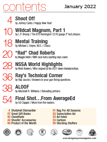 January 2022 Back Issue