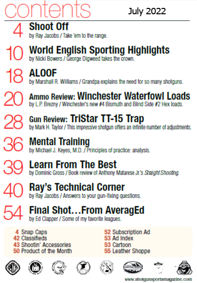 July 2022 Back Issue