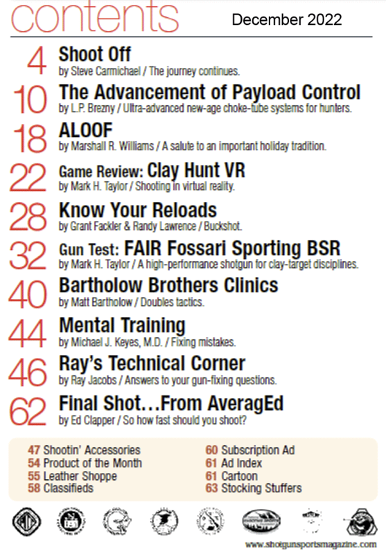 December 2022 Back Issue