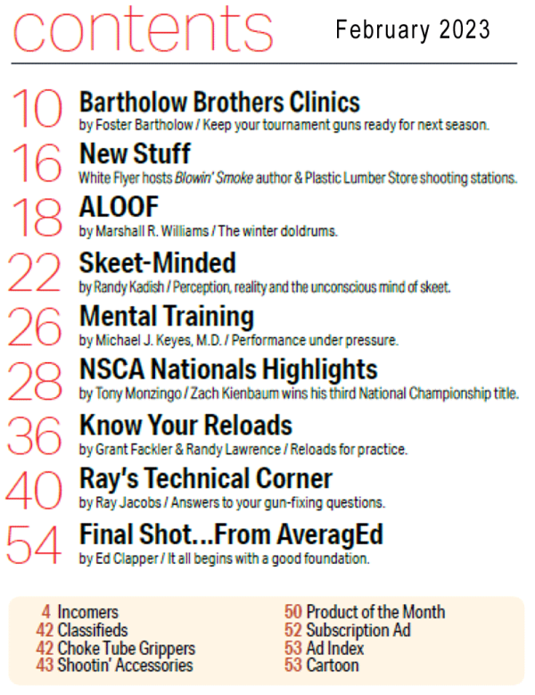 February 2023 Back Issue