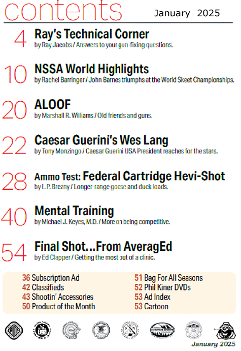 January 2025 Back Issue
