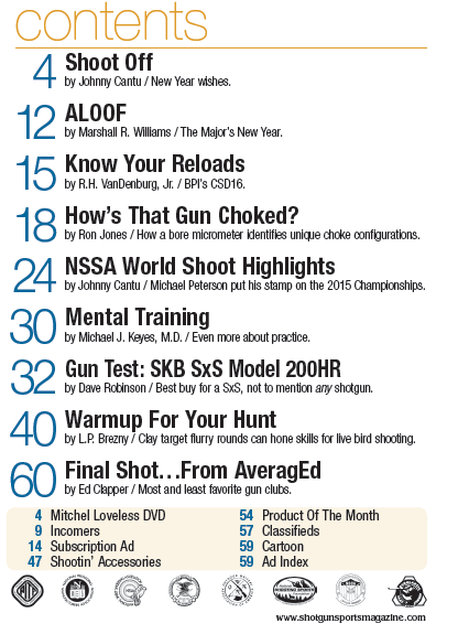 January 2016 Back Issue